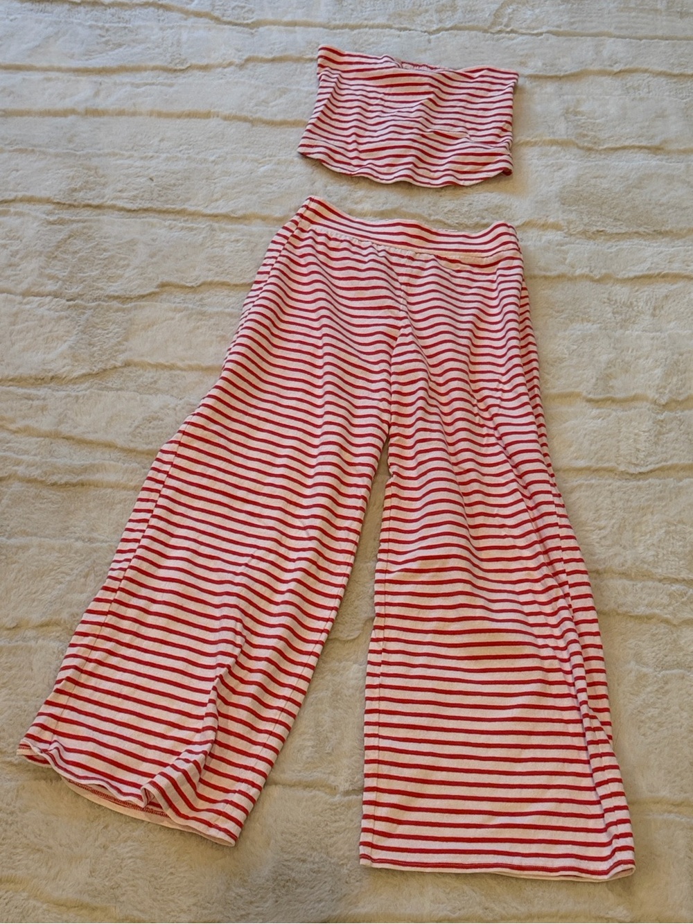 Free People Free-est Sailor Tube Co-Ordinated Set Fiery Red